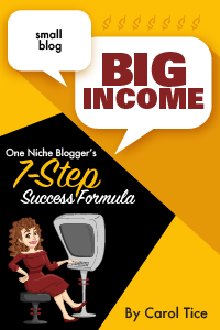 Small Blog, Big Income: One Niche Blogger's 7 Step Success Formula
